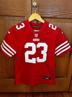 Nike Youth San Francisco 49ers #23 Red Football Jersey